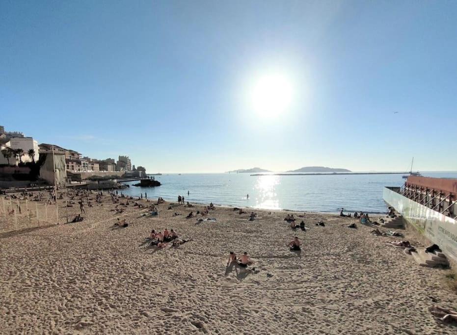 Loft Spacieux-2 Min De La Plage Marseille Exterior photo